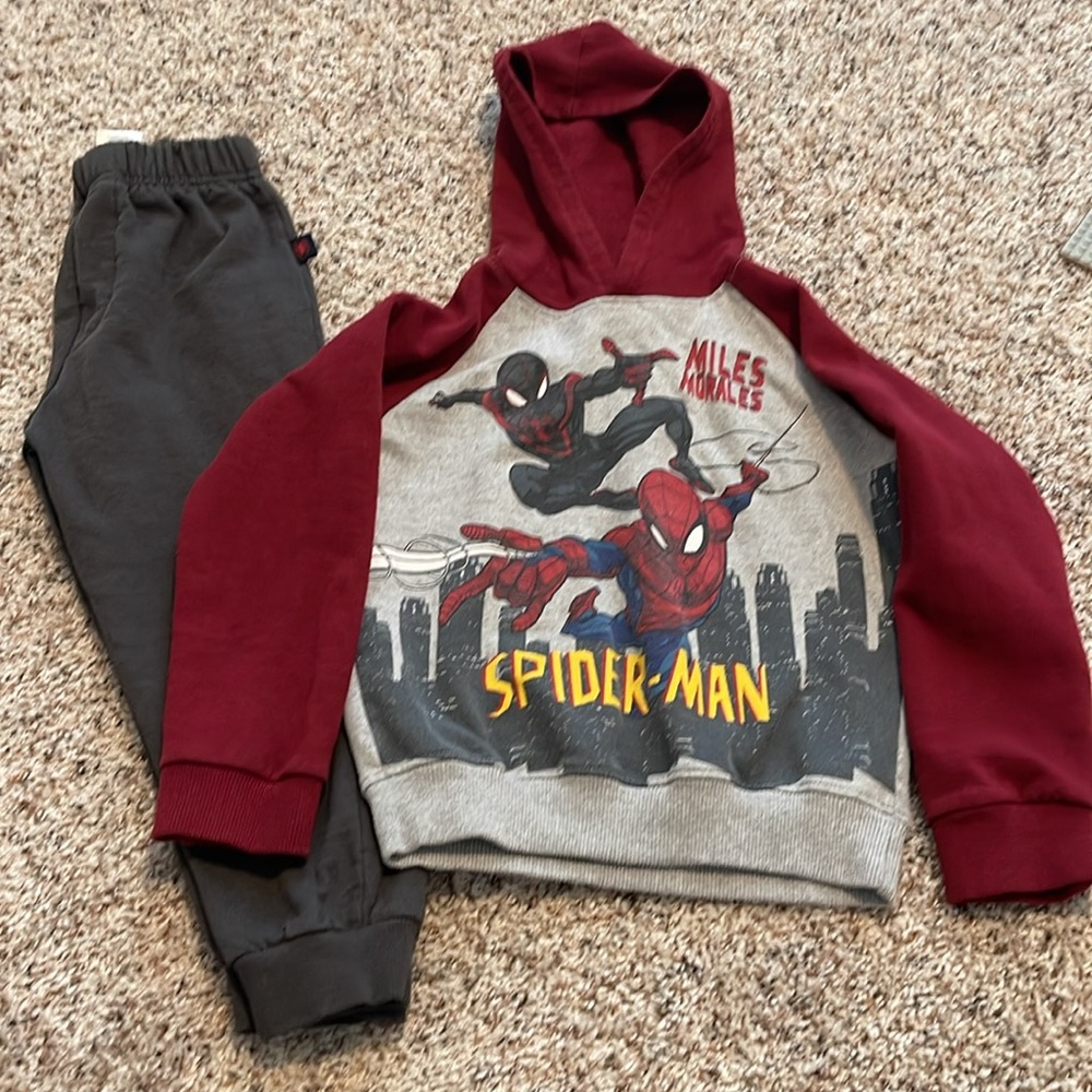 Spiderman Boy Sweat Set | Size 6